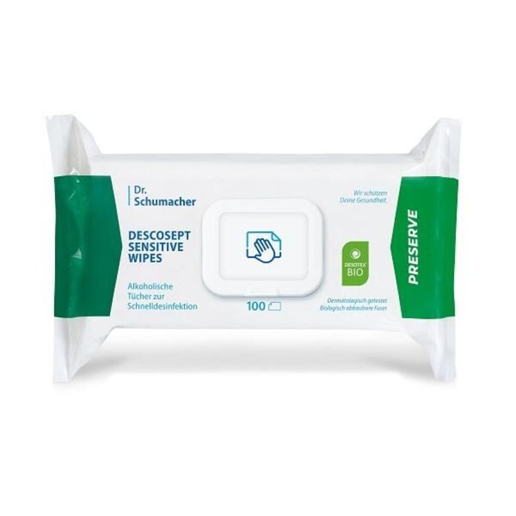 Basicmed Descosept Sensitive Bio Wipes
