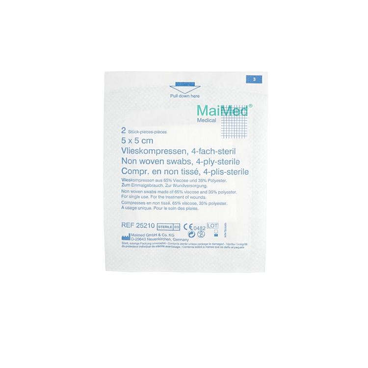 Basicmed Vlieskompressen 10x10 cm