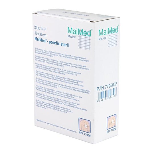 Basicmed MaiMed porefix 10x8cm, steril