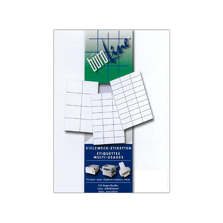 Basicmed BÜROLINE Etiketten 48,5x25,4mm