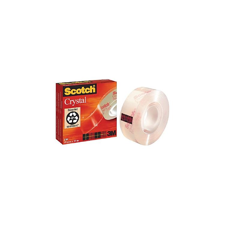 Basicmed SCOTCH Crystal Tape 600 19mmx3