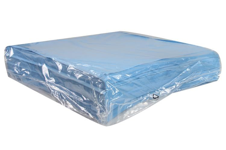 Basicmed Bogenverpackung Vlies 52g blau