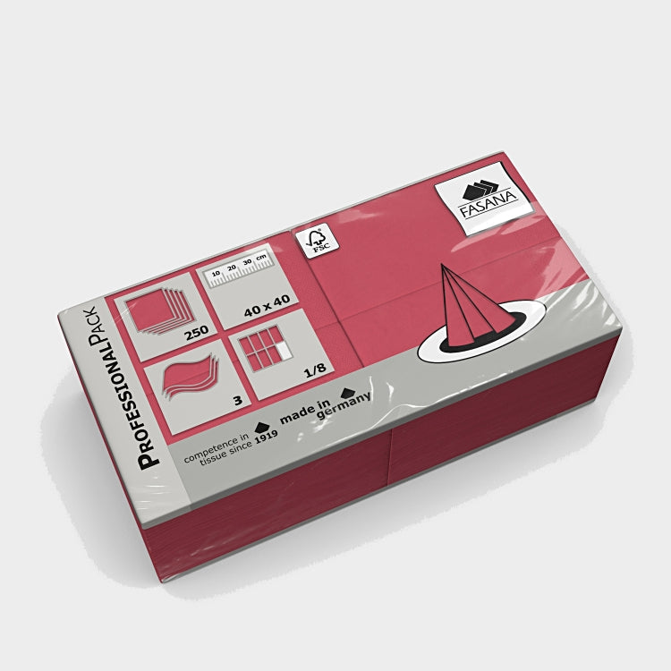 Basicmed Servietten Fasana bordeaux
