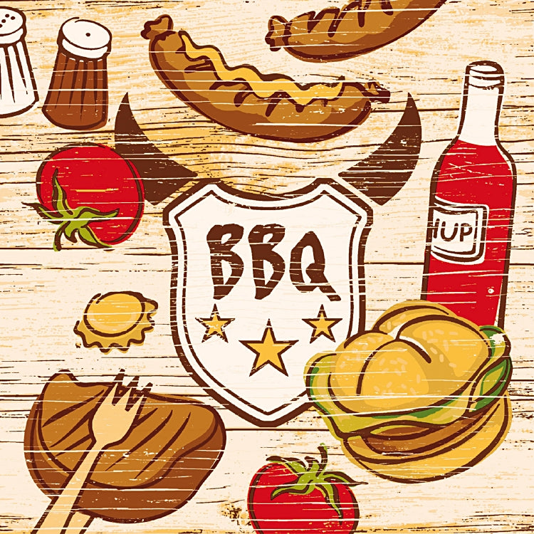 Basicmed Serviette BBQ