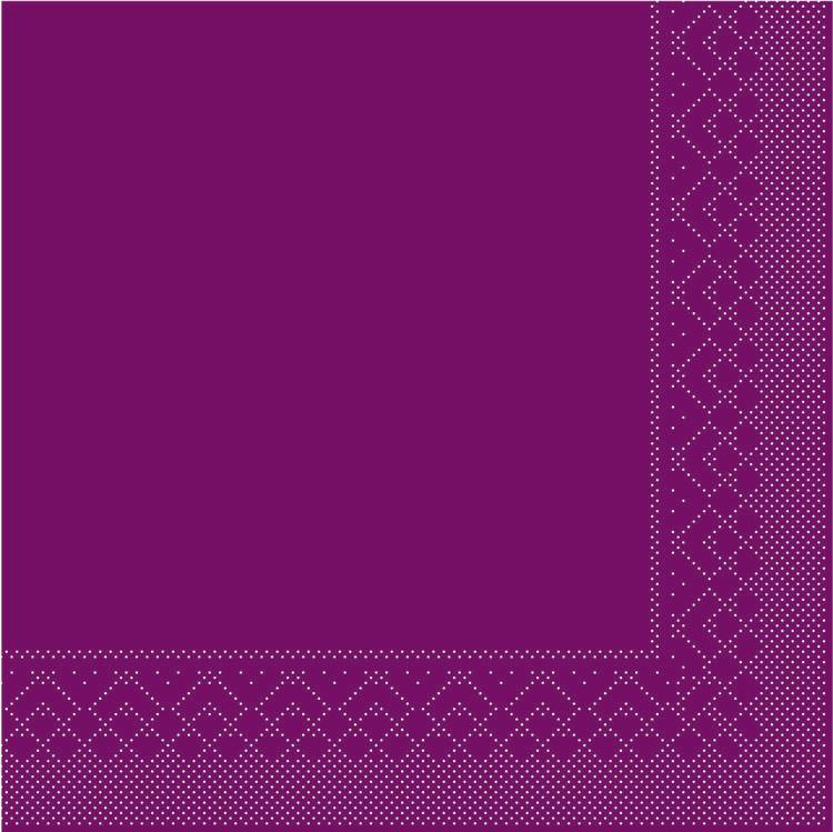 Basicmed Serviette BASIC AUBERGINE