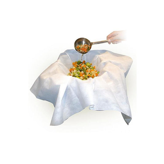 Basicmed Passiertuch 75x75cm weiss