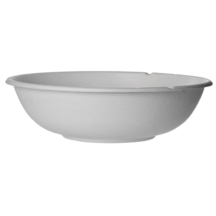 Basicmed Schale Bagasse 940 ml weiss