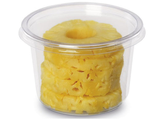 Basicmed Schale RPET glasklar 300ml