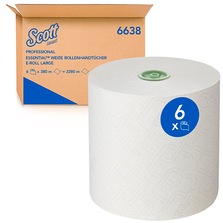 Basicmed SCOTT Handtuchrolle weiss