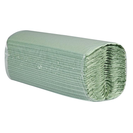 Basicmed Papierhandtücher grün Krepp