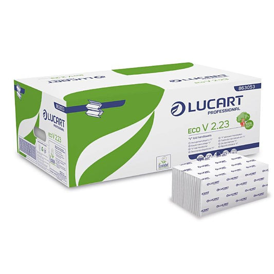 Basicmed Papierhandtücher Eco V weiss