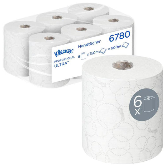 Basicmed Kleenex Ultra Handtücher weiss