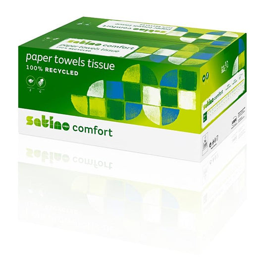 Basicmed Papierhandtuch Satino Comfort