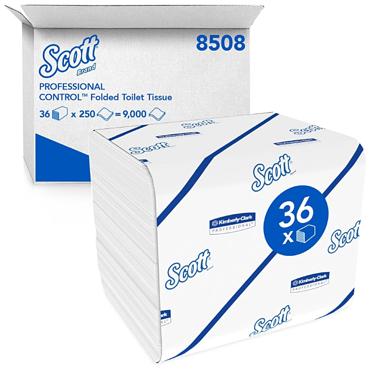 Basicmed SCOTT Toilettenpapier weiss