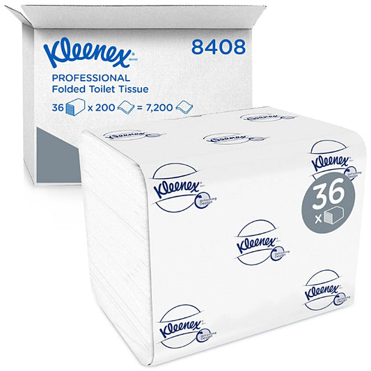 Basicmed KLEENEX Toilettenpapier weiss