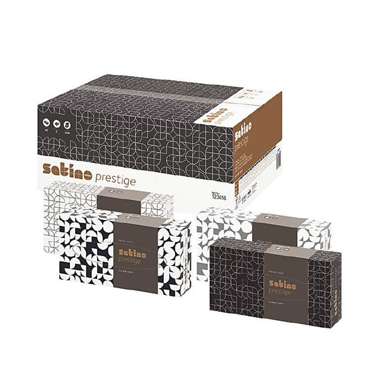 Basicmed Kosmetiktücher Satino weiss