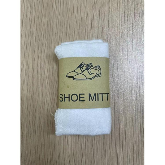 Basicmed Schuhputzhandschuh weiss