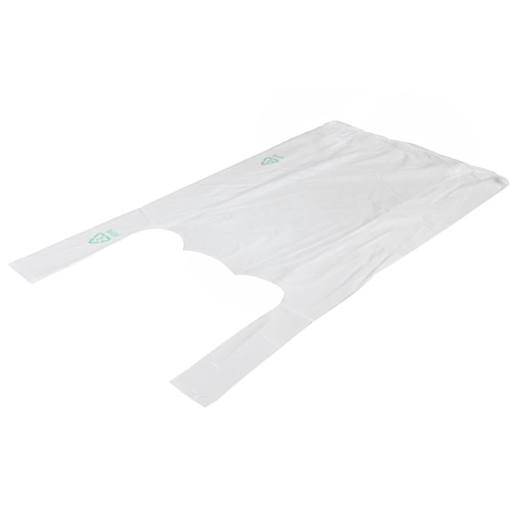 Basicmed Shopper Bags weiss HDPE 11 my