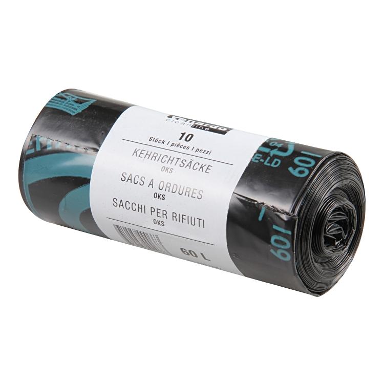 Basicmed Kehrichtsack 60L/schwarz