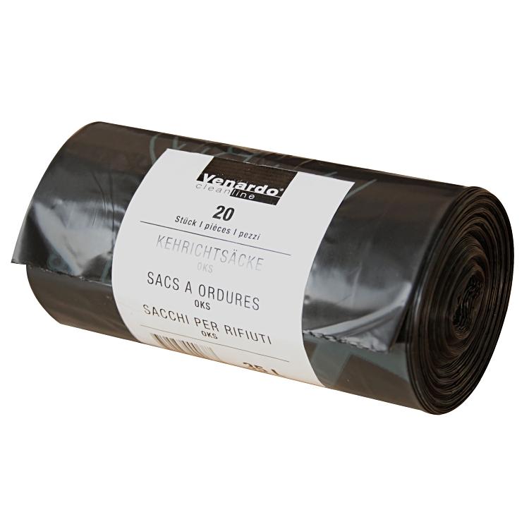 Basicmed Kehrichtsack 35L/schwarz