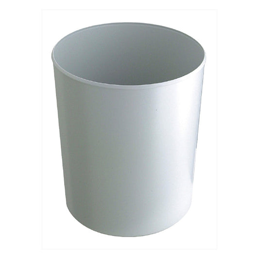 Basicmed Papierkorb 20L grau, feuerfest