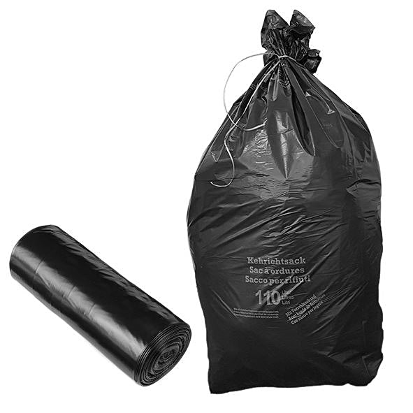 Basicmed Kehrichtsack 110L/schwarz