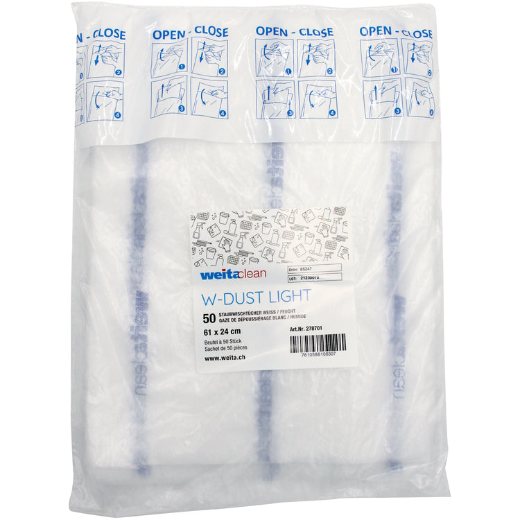 Basicmed W-DUST Light Weiss 61x24cm