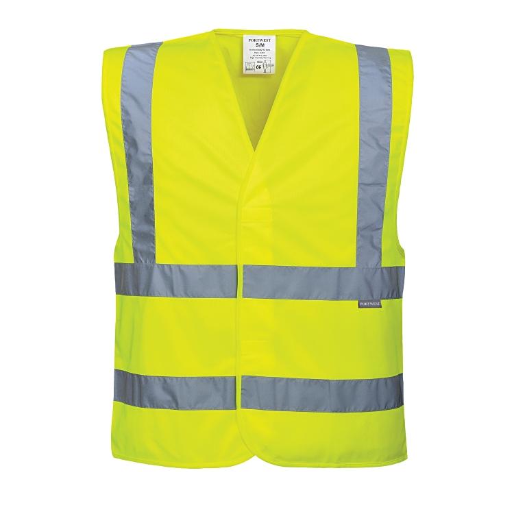 Basicmed Warnweste 2-Reflex, Gr. S/M