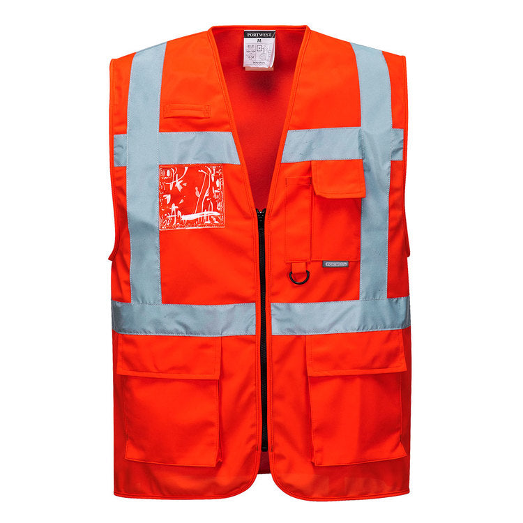 Basicmed Warnweste Berlin Gr. XL