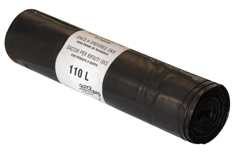 Basicmed Kehrichtsack 110L/schwarz OKS