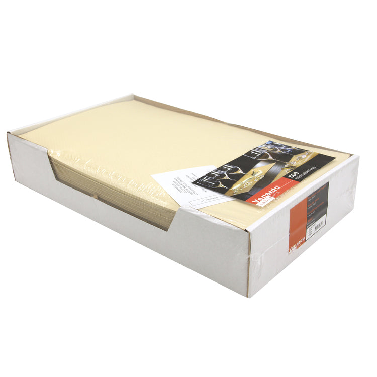 Basicmed Tischset aus Papier vanille