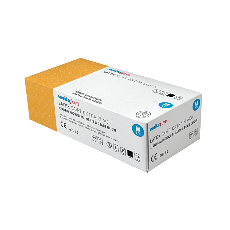Basicmed Latex Soft Extra Black M