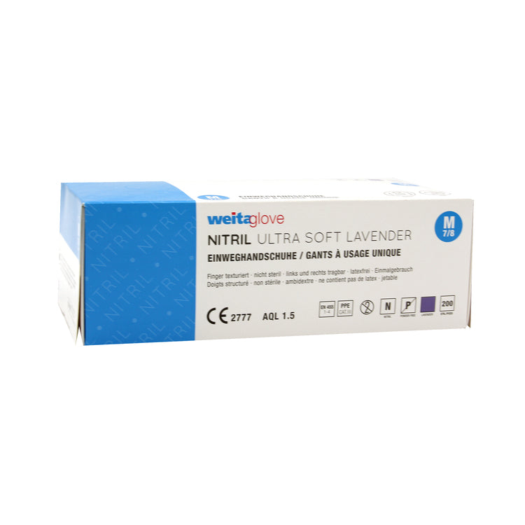 Weitaglove Nitril Ultra Soft Lavendel 200er Box