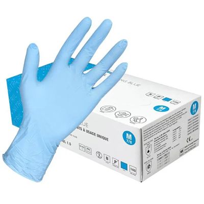 Weitaglove Nitril Strong Blau 100er Box