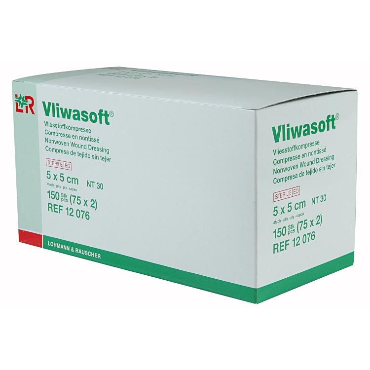 Basicmed Vliwasoft 5x5cm, steril