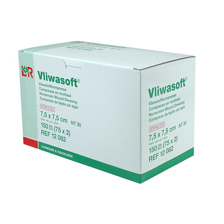 Basicmed Vliwasoft 7.5x7.5cm, steril
