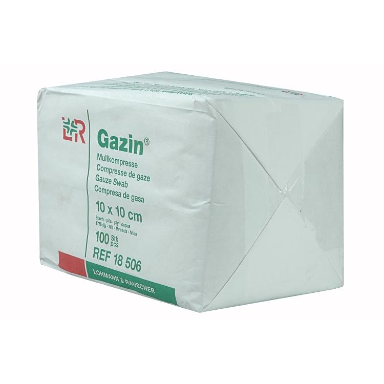 Basicmed Gazin Mullkompressen 10x10 cm