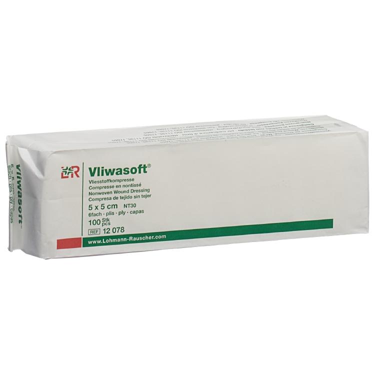 Basicmed Vliwasoft 5x5 cm, unsteril