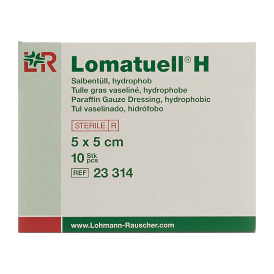 Basicmed Lomatuell H 5x5cm, steril