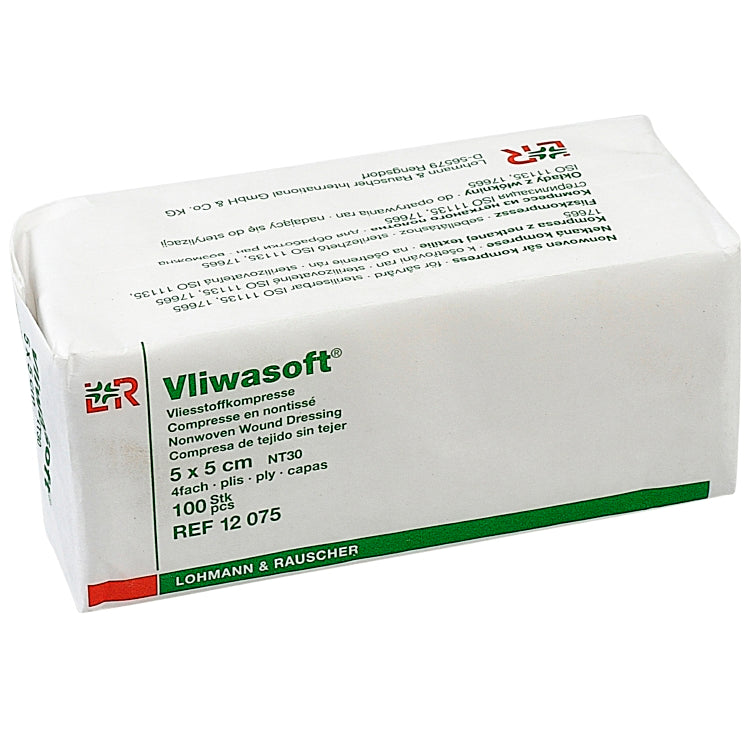 Basicmed Vliwasoft 5x5cm, unsteril