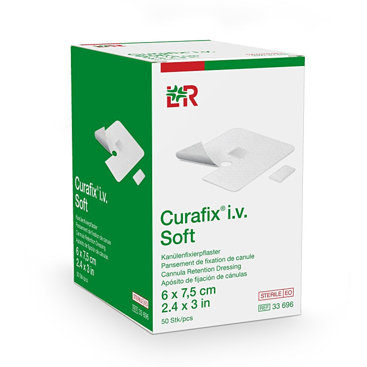 Basicmed Curafix i.v. 6x7.5cm, steril