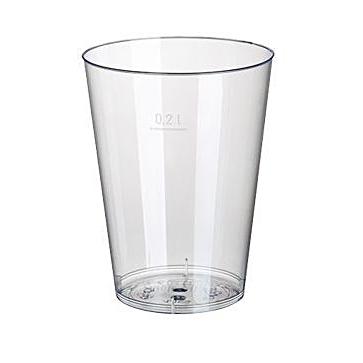 Basicmed Trinkbecher PS 0,2 l