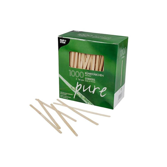 Basicmed Rührstäbe aus Holz