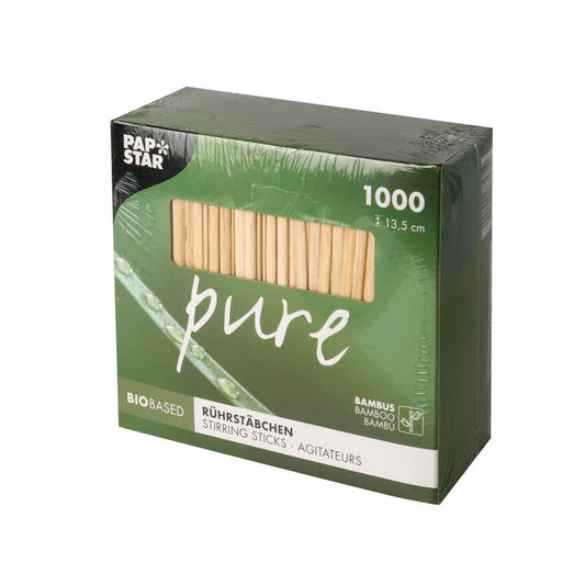 Basicmed Rührstäbchen PURE, Bambus