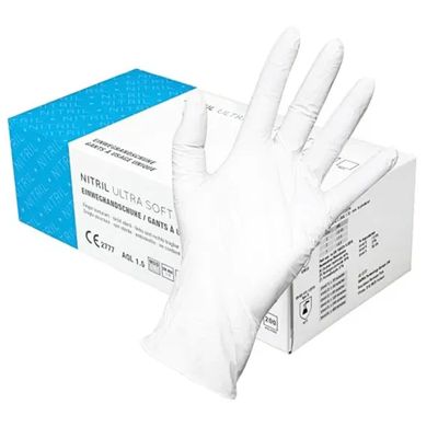 Weitaglove Nitril Ultra Soft Weiss 200er Box