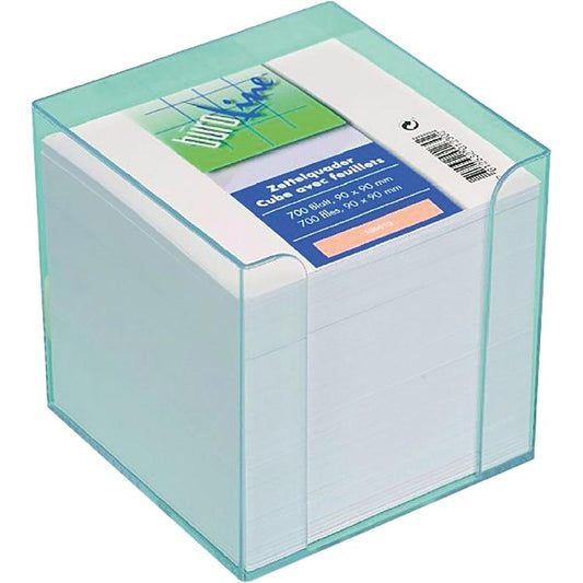 Basicmed Büroline Zettelbox transparent