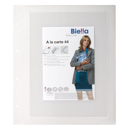 Basicmed BIELLA Menukartenhülle A4 1894