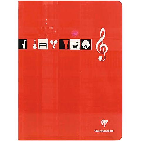 Basicmed CLAIREFON Musikheft 17x22cm 37
