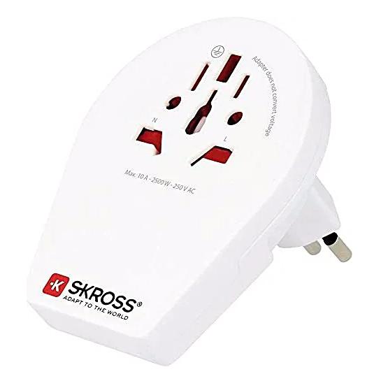 Basicmed Reiseadapter für Steckdose