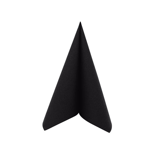 Basicmed Serviette Surlys schwarz